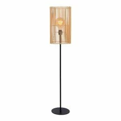 Sortie 😉 Lampea Lampadaire en rotin design Ø 26 cm Luna 💯