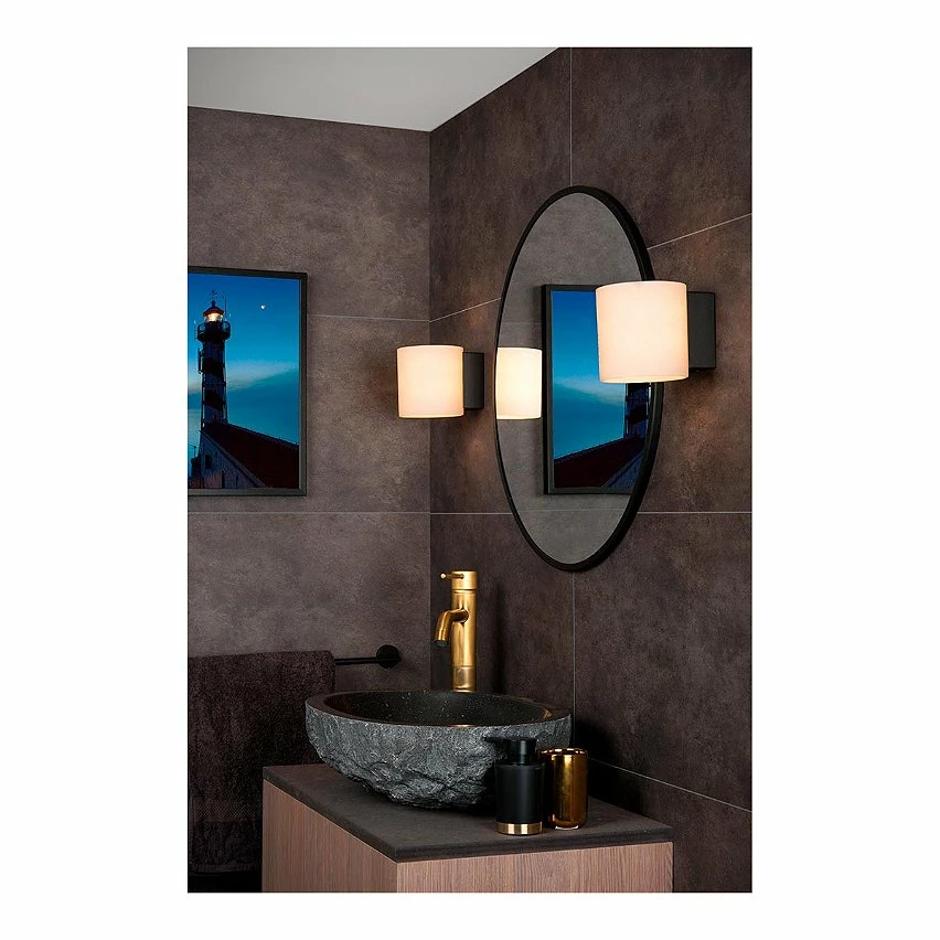 Budget ⌛ Lampea Applique murale salle de bains Ø 12 cm Light 🔥 4 Budget ⌛ Lampea Applique murale salle de bains Ø 12 cm Light 🔥 – Image 2