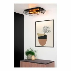 Bon marché ⌛ Lampea Plafonnier industriel 2xE27 noir Sash ✨