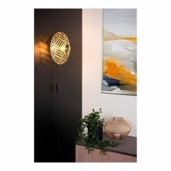 Budget ✨ Lampea Applique murale vintage Ø 25 cm salon et salle à manger Bloom 💯 -Atmosphera Soldes 3701171265607 2