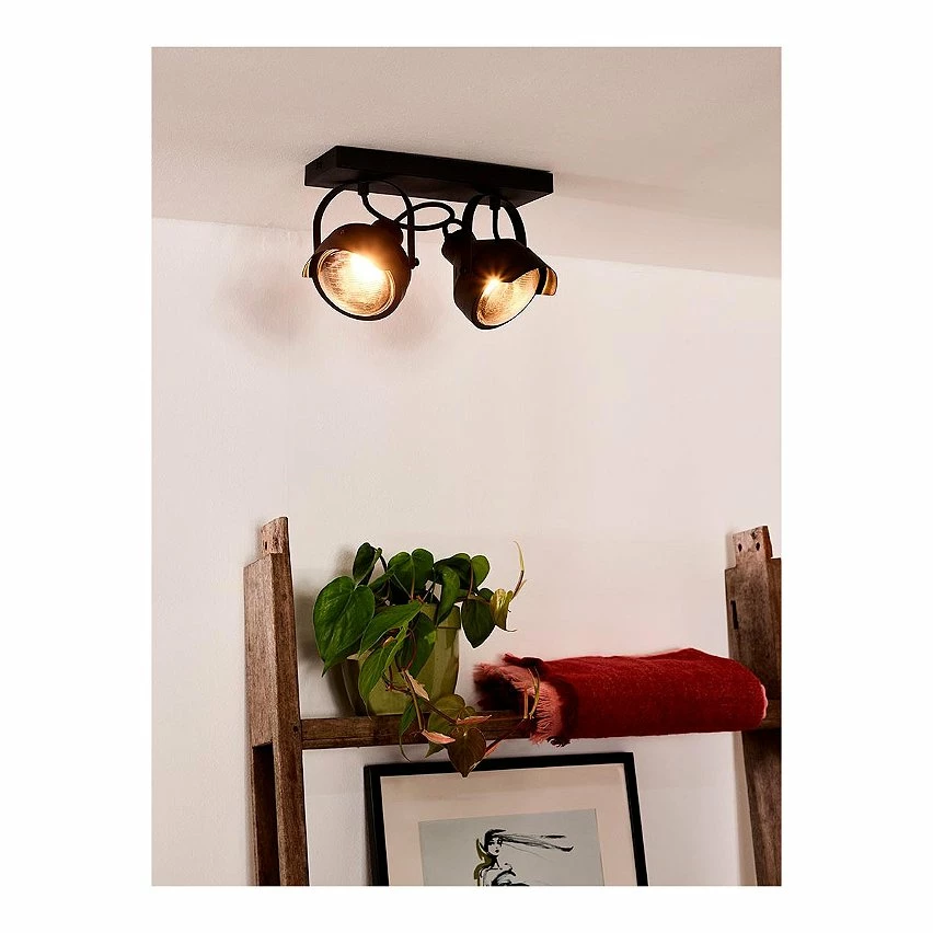 Budget 🔔 Lampea Spot plafond industriel 2xGU10 Duarte 💯 4 Budget 🔔 Lampea Spot plafond industriel 2xGU10 Duarte 💯 – Image 2