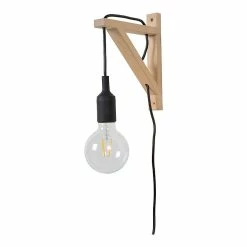 Tout neuf 🌟 Lampea Applique murale en bois contemporaine 1xE27 Perla ✔️ 15 Tout neuf 🌟 Lampea Applique murale en bois contemporaine 1xE27 Perla ✔️ -Atmosphera Soldes 3701171266260 1