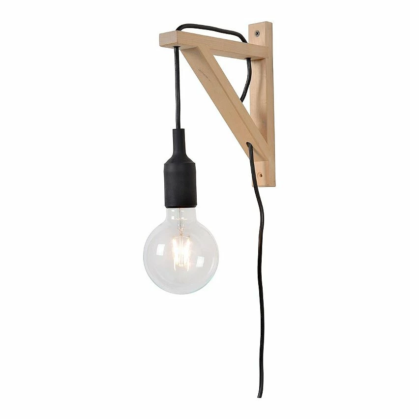 Tout neuf 🌟 Lampea Applique murale en bois contemporaine 1xE27 Perla ✔️ 9 Tout neuf 🌟 Lampea Applique murale en bois contemporaine 1xE27 Perla ✔️ – Image 7