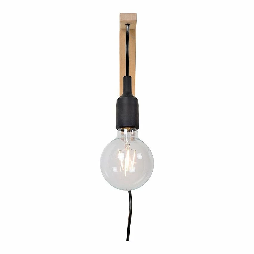 Tout neuf 🌟 Lampea Applique murale en bois contemporaine 1xE27 Perla ✔️ 7 Tout neuf 🌟 Lampea Applique murale en bois contemporaine 1xE27 Perla ✔️ – Image 5