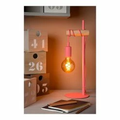 Promo 🎁 J&Kids Lampe de table chambre enfant Ø 15 cm Vida ✔️ -Atmosphera Soldes 3701171266444 2