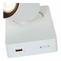 Budget 🎁 Lampea Spot mural LED moderne 1x5W Dave ⭐ -Atmosphera Soldes 3701171267144 4