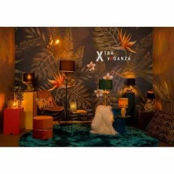 Bon marché ⌛ Lampea Lampe de table vintage Ø 18 cm 1xE14 Steff 🌟 -Atmosphera Soldes 3701171267519 6