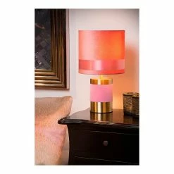 Bon marché ⌛ Lampea Lampe de table vintage Ø 18 cm 1xE14 Steff 🌟 -Atmosphera Soldes 3701171267533 2