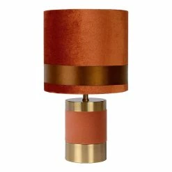 Bon marché ⌛ Lampea Lampe de table vintage Ø 18 cm 1xE14 Steff 🌟 -Atmosphera Soldes 3701171267533 7