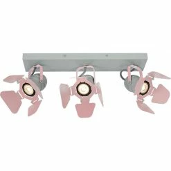 Meilleure vente 🎁 J&Kids Spot plafond chambres d'enfant 3 lampes Pizz ⭐