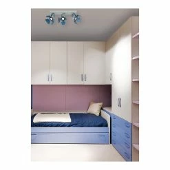 Meilleure vente 🎁 J&Kids Spot plafond chambres d'enfant 3 lampes Pizz ⭐ -Atmosphera Soldes 3701171268646 5