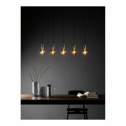 Vente flash 👏 Lampea Suspension industrielle 5 lampes réglables en hauteur Dama 💯 -Atmosphera Soldes 3701171269070 6