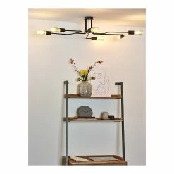 Promo 🛒 Lampea Plafonnier industriel cuisine Lessie 🎉