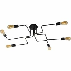 Promo 🛒 Lampea Plafonnier industriel cuisine Lessie 🎉 11 Promo 🛒 Lampea Plafonnier industriel cuisine Lessie 🎉 -Atmosphera Soldes 3701171269285 3