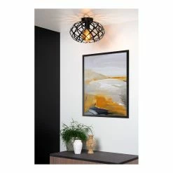 Nouveau 🤩 Lampea Plafonnier moderne 1xE27 Wolf 😉 -Atmosphera Soldes 3701171269315 2