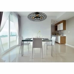 Grosses soldes ⌛ Lampea Plafonnier moderne salle à manger Wolf 🎉 -Atmosphera Soldes 3701171269339 2