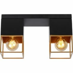 Meilleure affaire 🎉 Lampea Plafonnier industriel 2xE27 Rixon 🧨 -Atmosphera Soldes 3701171269377 1