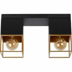 Meilleure affaire 🎉 Lampea Plafonnier industriel 2xE27 Rixon 🧨 -Atmosphera Soldes 3701171269377 3