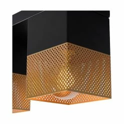 Tout neuf 💯 Lampea Plafonnier intérieur industriel 2xE27 Renata 💯 -Atmosphera Soldes 3701171269414 3