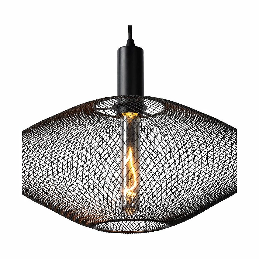 Coupon 💯 Lampea Suspension industrielle ronde 45 cm 1xE27 Meshiva 💯 8 Coupon 💯 Lampea Suspension industrielle ronde 45 cm 1xE27 Meshiva 💯 – Image 6