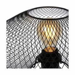 Budget 😍 Lampea Lampe de table industrielle ronde 1xE27 Meshiva 🥰 -Atmosphera Soldes 3701171269773 5