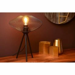 Budget 😍 Lampea Lampe de table industrielle ronde 1xE27 Meshiva 🥰 -Atmosphera Soldes 3701171269773 6