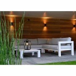Offres 🔥 Lampea Spot mural extérieur arrondi 2 lampes LED dimmable Zora 🔥 -Atmosphera Soldes 3701171269872 4