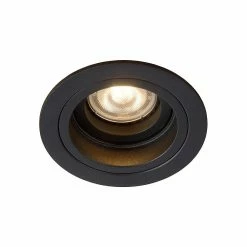 Promo 🛒 Lampea Spot encastrable rond 1 lampe inclinable Embie 🛒 -Atmosphera Soldes 3701171269964 1