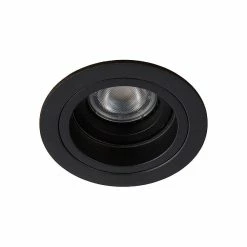 Promo 🛒 Lampea Spot encastrable rond 1 lampe inclinable Embie 🛒 -Atmosphera Soldes 3701171269964 3