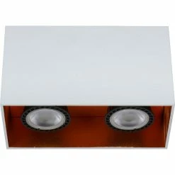 Meilleure vente 🔥 Lampea Spot plafond moderne 2 lampes Biddi 🛒 -Atmosphera Soldes 3701171270083 3