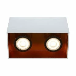 Meilleure vente 🔥 Lampea Spot plafond moderne 2 lampes Biddi 🛒 -Atmosphera Soldes 3701171270083 5