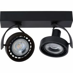 Offres 🎉 Lampea Spot plafond 2 lampes orientables LED dimmable Dori ✔️ -Atmosphera Soldes 3701171270106 3