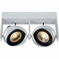 Remise 🌟 Lampea Spot plafond 2 lampes orientables LED dimmable Griffin ✨