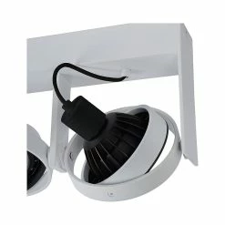 Remise 🌟 Lampea Spot plafond 2 lampes orientables LED dimmable Griffin ✨ -Atmosphera Soldes 3701171270151 5