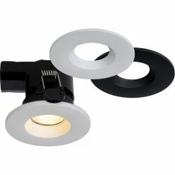 Sortie 🧨 Lampea Spot encastrable salle de bains rond LED dimmable Vichy 💯 -Atmosphera Soldes 3701171270168 1