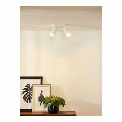 Nouveau 👍 Lampea Spot plafond rond LED dimmable 2 lampes Yrus 👏 -Atmosphera Soldes 3701171270342 4