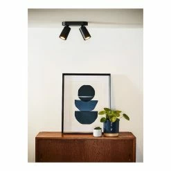 Nouveau 👍 Lampea Spot plafond rond LED dimmable 2 lampes Yrus 👏 -Atmosphera Soldes 3701171270342 5