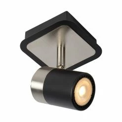 Meilleure vente 🔥 Lampea Spot plafond moderne LED dimmable 1 lampe Nert 🎉 -Atmosphera Soldes 3701171270649 3