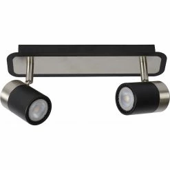 De gros 🧨 Lampea Spot plafond moderne LED dimmable 2 lampes Nert 🔥 8 De gros 🧨 Lampea Spot plafond moderne LED dimmable 2 lampes Nert 🔥 -Atmosphera Soldes 3701171270663 1