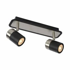 De gros 🧨 Lampea Spot plafond moderne LED dimmable 2 lampes Nert 🔥 9 De gros 🧨 Lampea Spot plafond moderne LED dimmable 2 lampes Nert 🔥 -Atmosphera Soldes 3701171270663 3