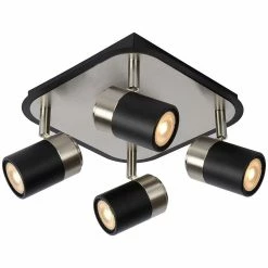 Promo ✨ Lampea Spot plafond moderne LED dimmable 4 lampes Nert 🔔