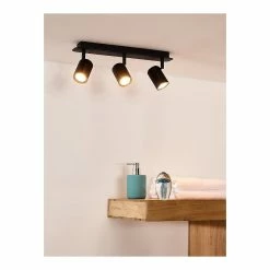 De gros 😀 Lampea Spot plafond salle de bain LED dimmable 3 lampes Nerr 😍 -Atmosphera Soldes 3701171270731 6