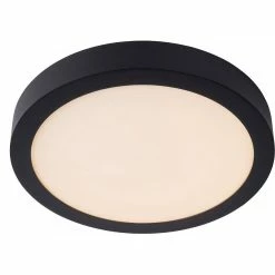 Remise 😍 Lampea Plafonnier salle de bain Ø 30 cm LED dimmable Brie 🔥 -Atmosphera Soldes 3701171271165 1