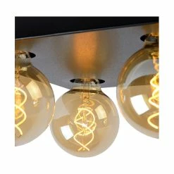 Meilleure vente ❤️ Lampea Plafonnier industriel 4 lampes Urus 👍 -Atmosphera Soldes 3701171271400 5