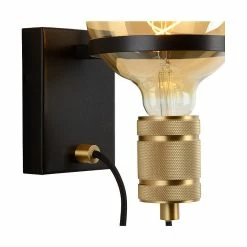 Le moins cher ⭐ Lampea Applique murale industrielle Ottle 👍 -Atmosphera Soldes 3701171271509 5