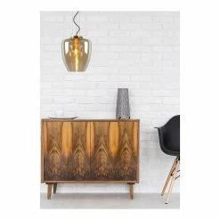 Budget đ„° Lampea Suspension rĂ©tro en verre fumĂ© Ă 28 cm Ambra đ 13 Budget đ„° Lampea Suspension rĂ©tro en verre fumĂ© Ă 28 cm Ambra đ -Atmosphera Soldes 3701171271554 6