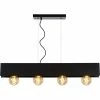 Promo ❤️ Lampea Suspension industrielle 4 lampes Urus 😍 -Atmosphera Soldes 3701171271561 1
