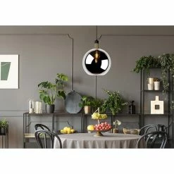 Meilleure vente 😉 Lampea Suspension en verre fumé Ø 40 cm Lius 👍 -Atmosphera Soldes 3701171271967 6