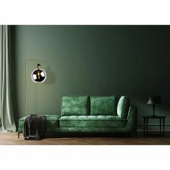 Tout neuf 🌟 Lampea Lampadaire rétro en verre fumé Lius 🌟 -Atmosphera Soldes 3701171272001 6