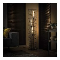 Le moins cher 💯 Lampea Lampadaire de salon contemporain 3 lampes Lucy 🧨 -Atmosphera Soldes 3701171293976 6